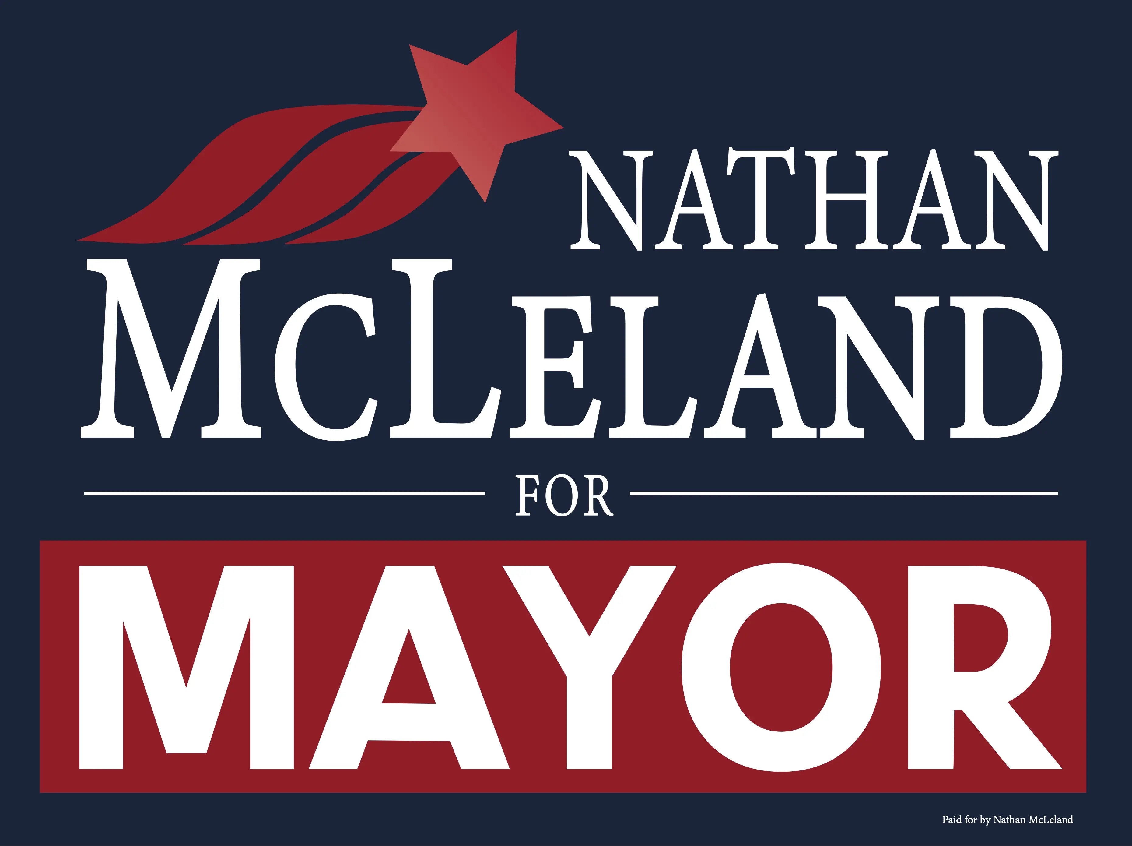 Nathan McLeland Mayoral Campaign